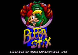 Bubba 'n' Stix - Mega Drive