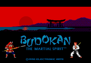 Budokan - The Martial Spirit - Mega Drive