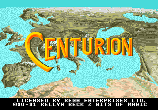 Centurion - Defender Of Rome - Mega Drive