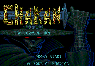 Chakan - Mega Drive