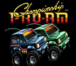 Championship Pro-am - Mega Drive