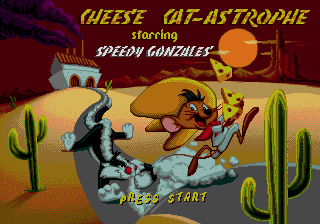 Cheese Cat-astrophe Starring Speedy Gonzales - Mega Drive