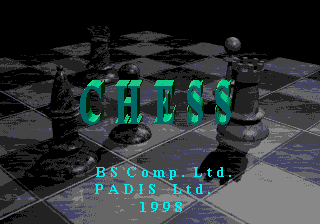 Chess - Mega Drive