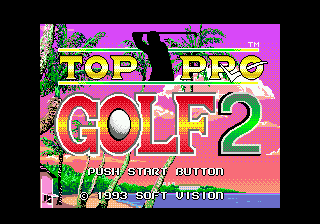 Chi Chi's Pro Challenge Golf - Mega Drive