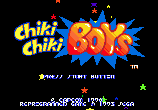 Chiki Chiki Boys - Mega Drive