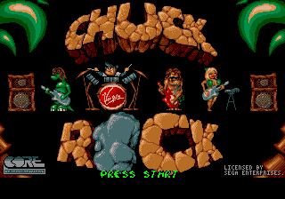 Chuck Rock - Mega Drive