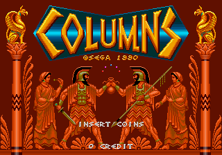 Columns - Mega Drive
