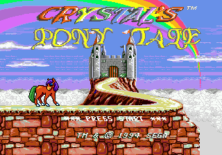 Crystal's Pony Tale - Mega Drive
