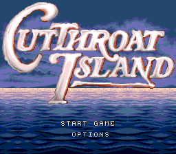 Cutthroat Island - Mega Drive