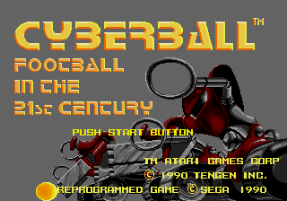 Cyberball - Mega Drive