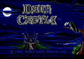 Dark Castle - Mega Drive