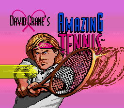 David Crane's Amazing Tennis - Mega Drive