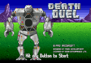 Death Duel - Mega Drive