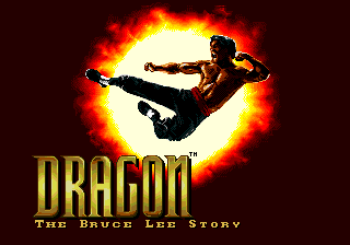 Dragon - The Bruce Lee Story - Mega Drive