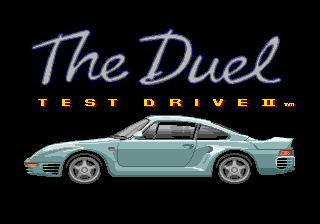Duel - Test Drive 2, The - Mega Drive