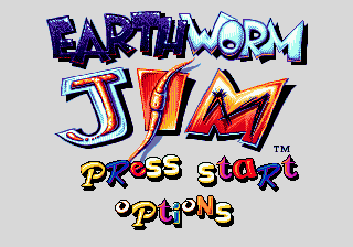 Earthworm Jim - Mega Drive