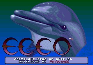 Ecco The Dolphin - Mega Drive