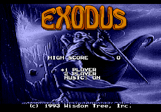 Exodus - Journey To The Promised Land - Mega Drive