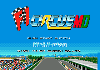 F1 Circus Md - Mega Drive