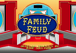 Family Feud - Mega Drive