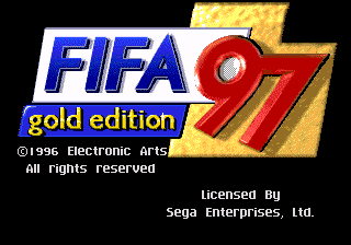 FIFA 97 - Mega Drive