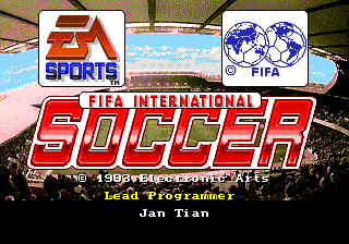 Fifa International Soccer - Mega Drive