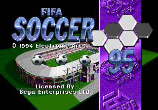 Fifa Soccer 95 - Mega Drive