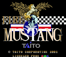 Fire Mustang - Mega Drive