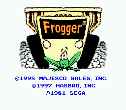 Frogger - Mega Drive