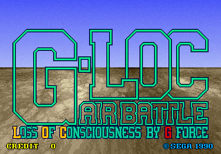 G-loc - Air Battle - Mega Drive