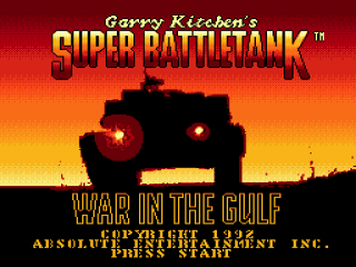 Garry Kitchen's Super Battletank - War In The Gulf
