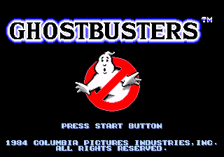 Ghostbusters - Mega Drive