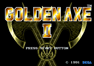 Golden Axe 2 - Mega Drive