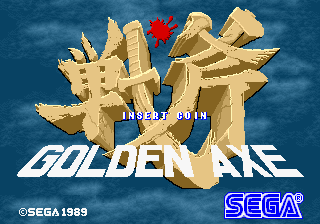 Golden Axe - Mega Drive