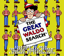 Great Waldo Search, The - Mega Drive