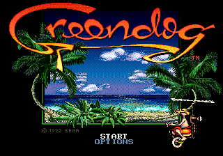 Greendog - The Beached Surfer Dude! - Mega Drive