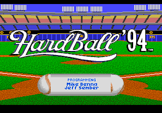 Hardball '94 - Mega Drive