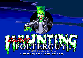 Haunting Starring Polterguy - Mega Drive