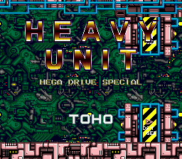 Heavy Unit - Mega Drive Special - Mega Drive