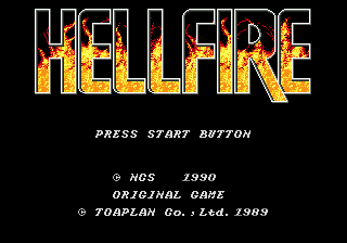 Hellfire - Mega Drive