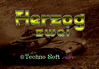 Herzog Zwei - Mega Drive