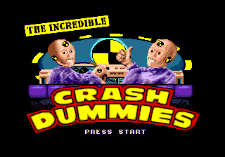 Incredible Crash Dummies, The - Mega Drive