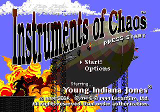 Instruments Of Chaos Starring Young Indiana Jones