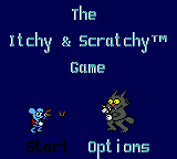 Itchy And Scratchy Game, The - Mega Drive
