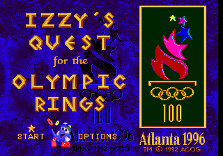 Izzy's Quest For The Olympic Rings - Mega Drive
