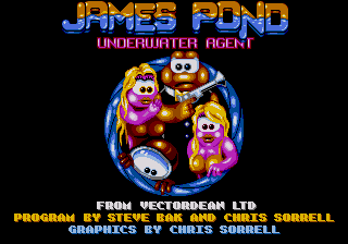 James Pond - Underwater Agent - Mega Drive