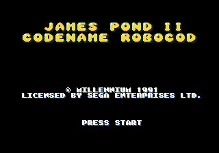 James Pond 2 - Codename Robocod - Mega Drive
