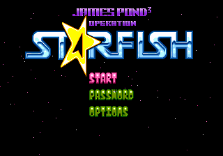 James Pond 3 - Operation Starfish - Mega Drive