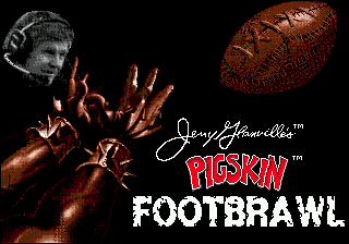 Jerry Glanville's Pigskin Footbrawl - Mega Drive