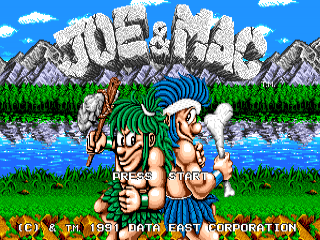 Joe And Mac - Caveman Ninja - Mega Drive